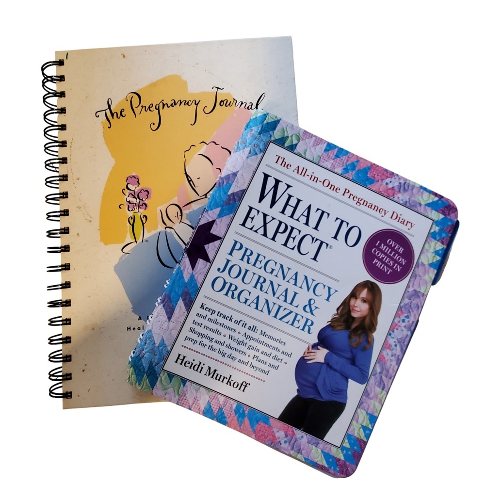 What to Expect Pregnancy Journal Organizer & The Pregnancy Journal Bundle Set